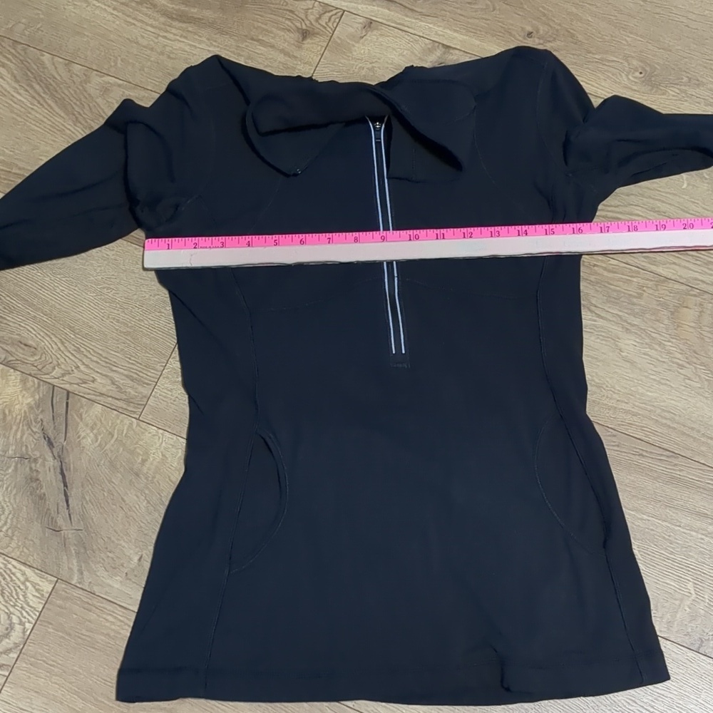Lululemon Athletica Track Jacket Women's Half Zip Long Sleeve size 4 - Picture 5 of 7